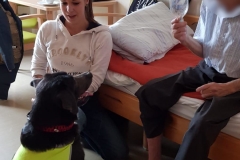 Lenny und Nina im Altenwohneim